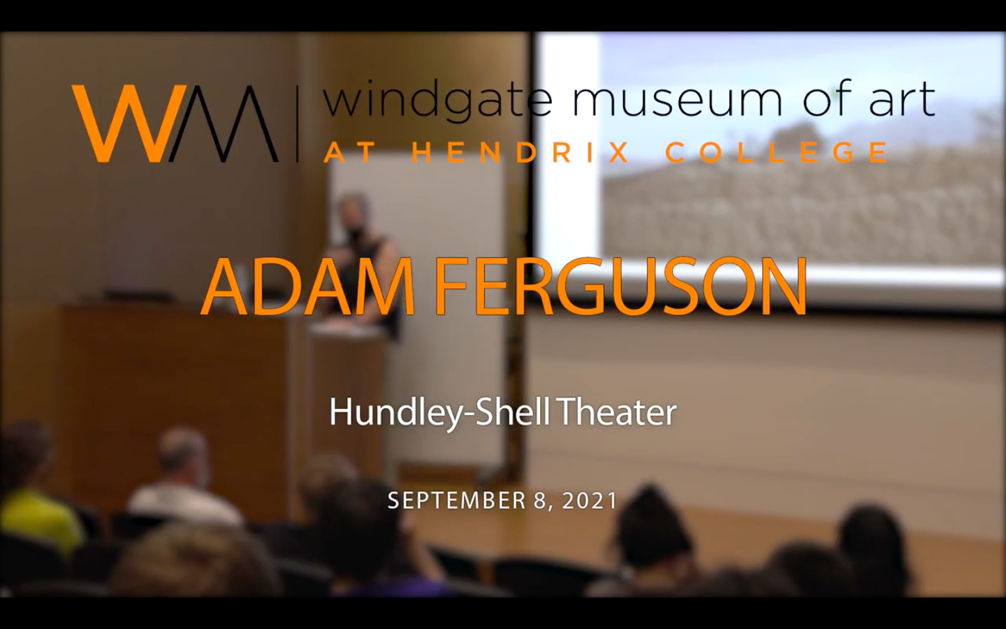 Artist Talk: Adam Ferguson